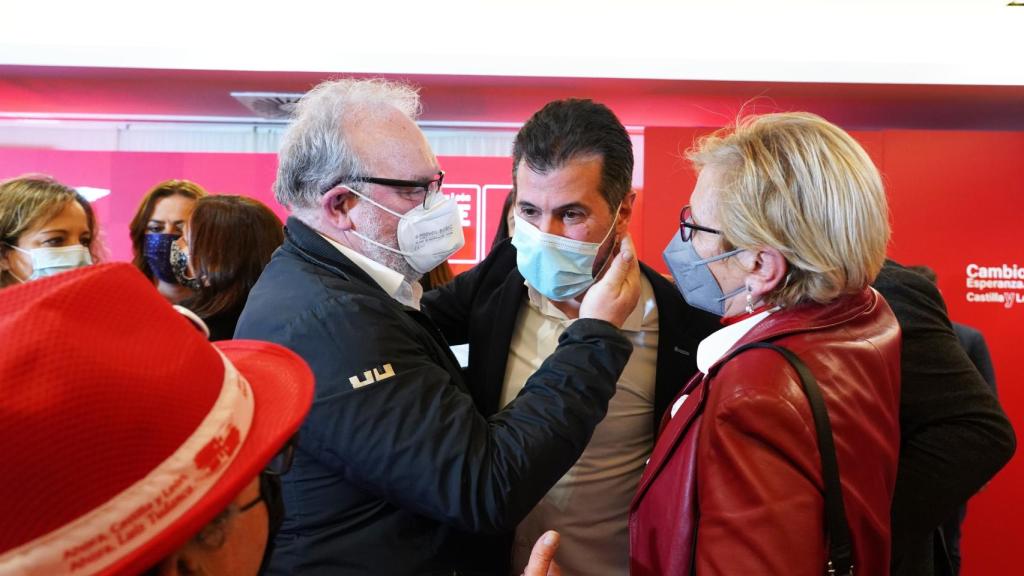 Tudanca consolado por José Francisco Martín e Isabel Gonzalo