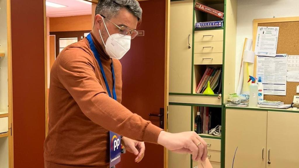 Votación del alcalde de Villamayor (Salamanca), Ángel Peralvo