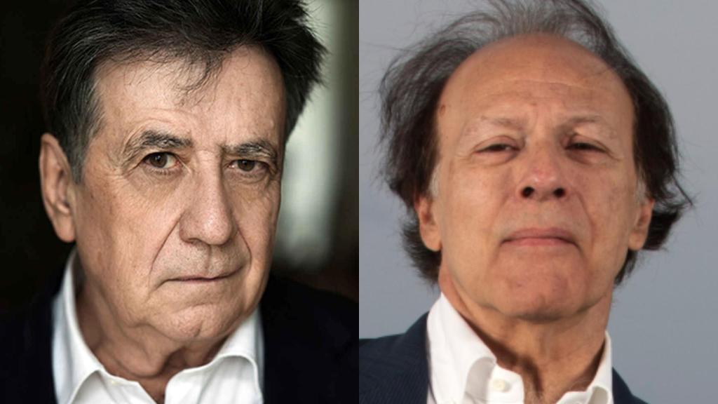 Luis Landero y Javier Marías.