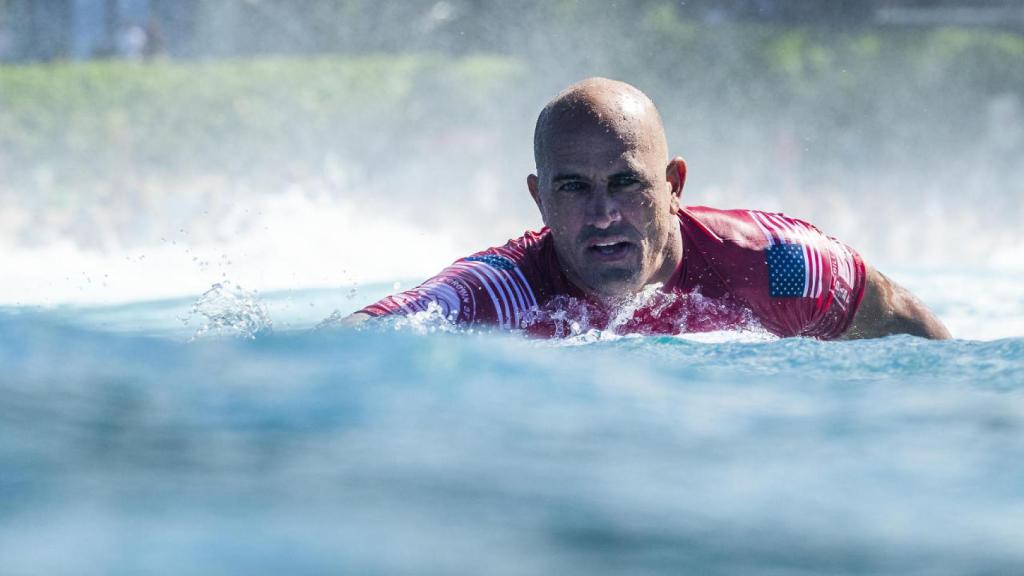 El surfista estadounidense Kelly Slater