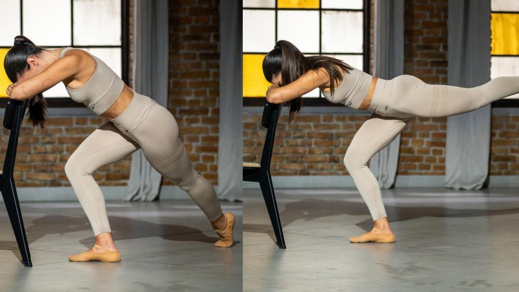 Quinto ejercicio ballet barre.