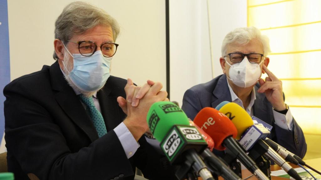 El presidente de la CEOE de Castilla y León, Santiago Aparicio, en una imagen de archivo