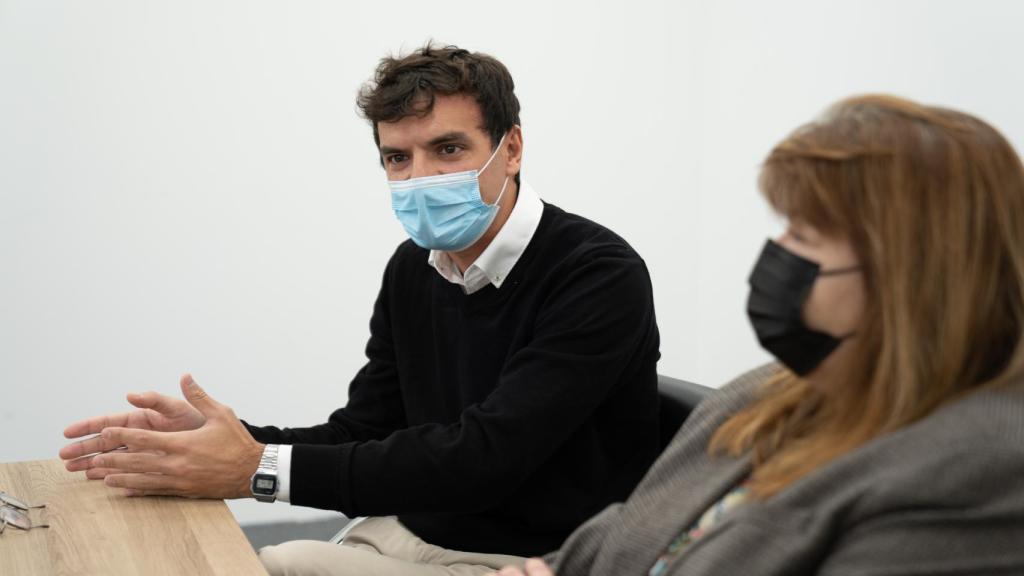 Javier González Domínguez, Chief Innovation Officer en EVO, durante el encuentro de D+I. Foto: Silvia Pérez
