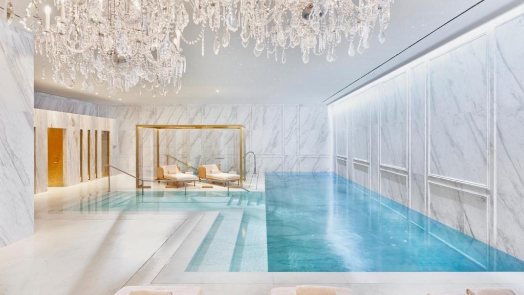 Zona Wellness en el spa The Beauty Concept del Hotel Mandarin Oriental Ritz, Madrid.