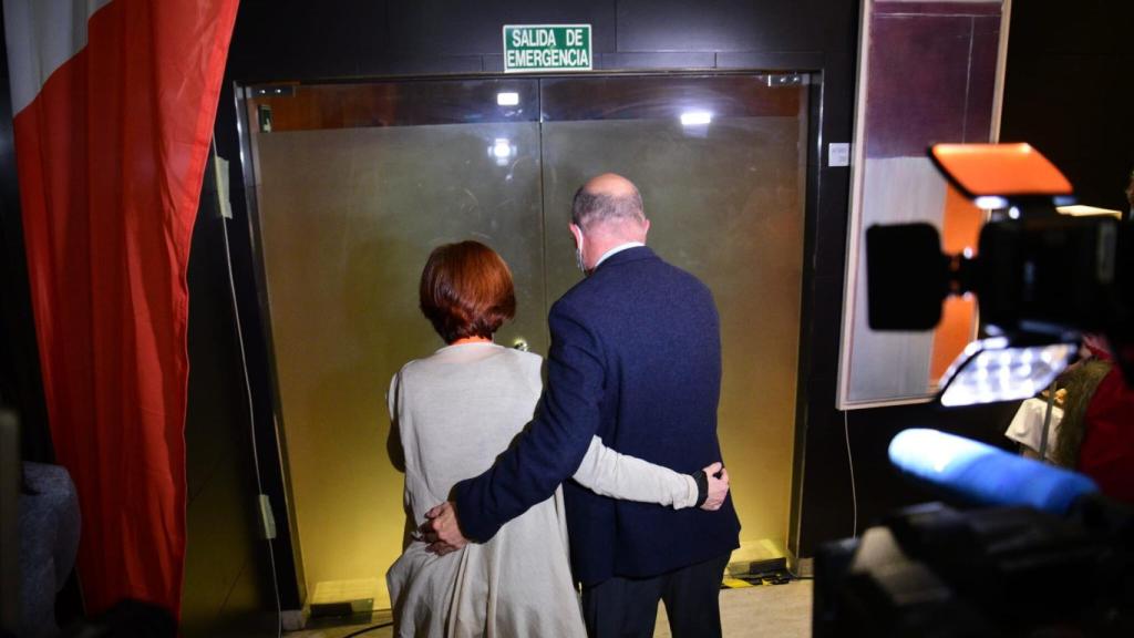 Igea, con su esposa Magdalena.