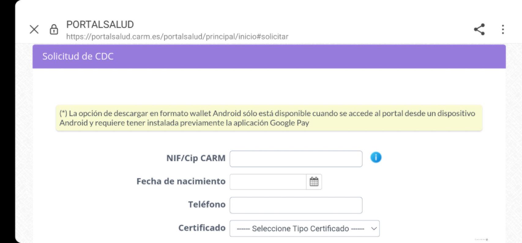 Portal de Salud de Murcia
