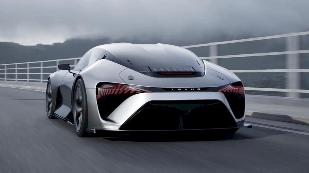 Anticipo del coche eléctrico de Lexus.