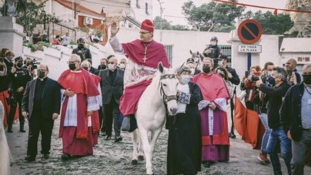 La entrada triunfal de Munilla en Orihuela.