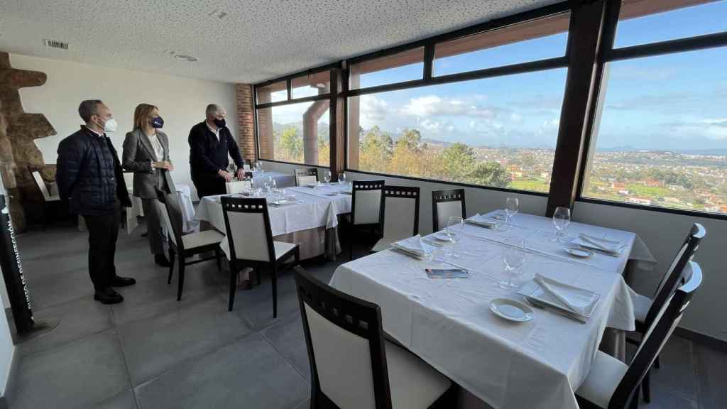 Marta Fernández-Tapias visitó el Asador Soriano, en Vigo.