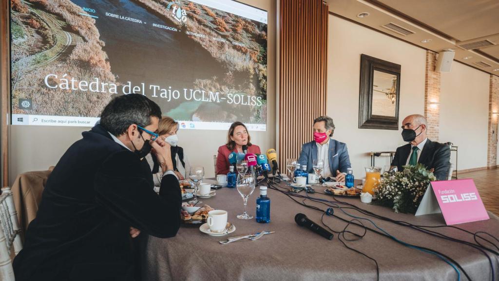 Presentación de la Cátedra del Tajo. Foto: Fundación Soliss