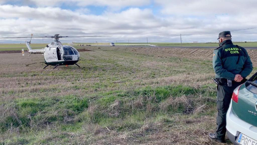 Imagen de archivo de un dispositivo de la Guardia Civil en la búsqueda de un desaparecido