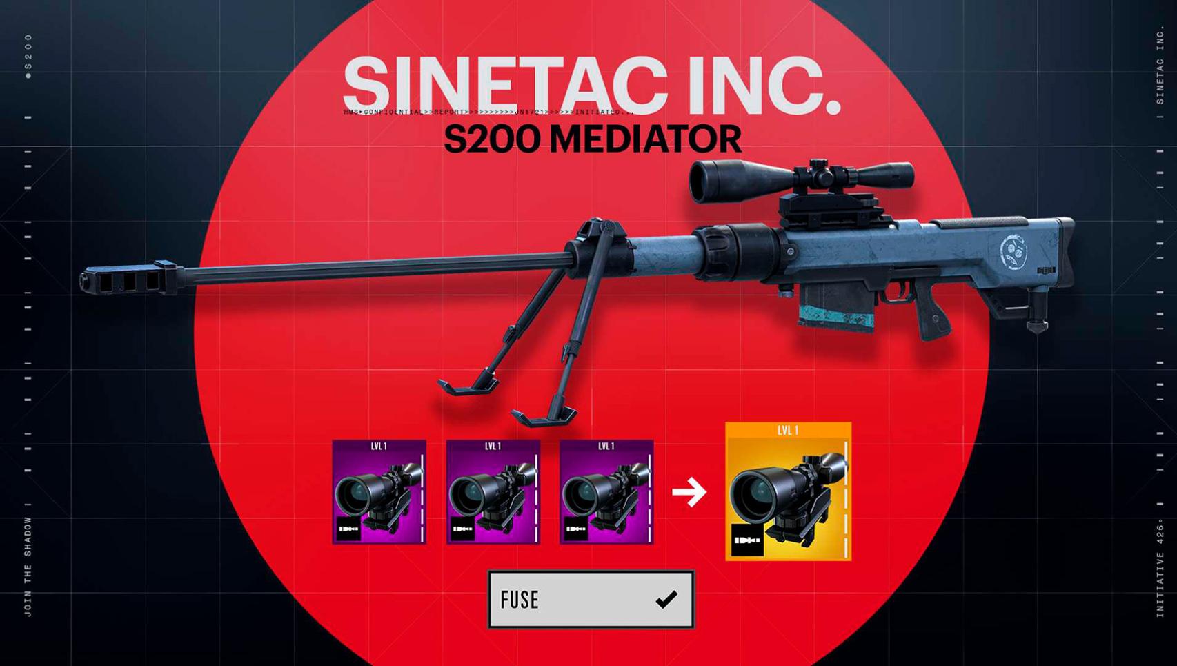 Una de las armas de los francotiradores de las sombras