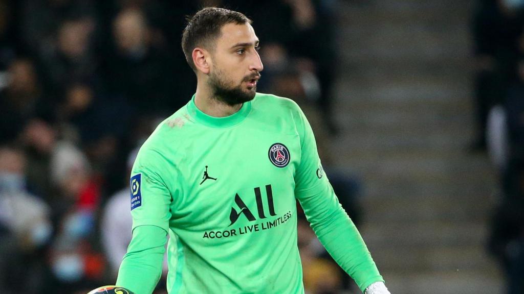 Gianluigi Donnarumma, durante un partido del PSG.