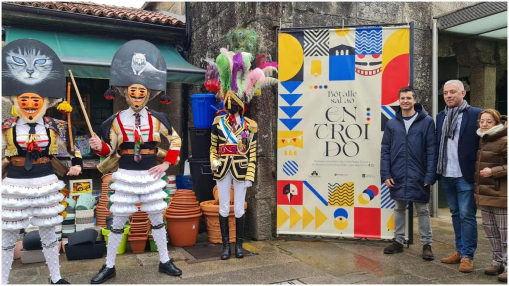 Presentación del programa de Entroido del Mercado de Abastos de Santiago.