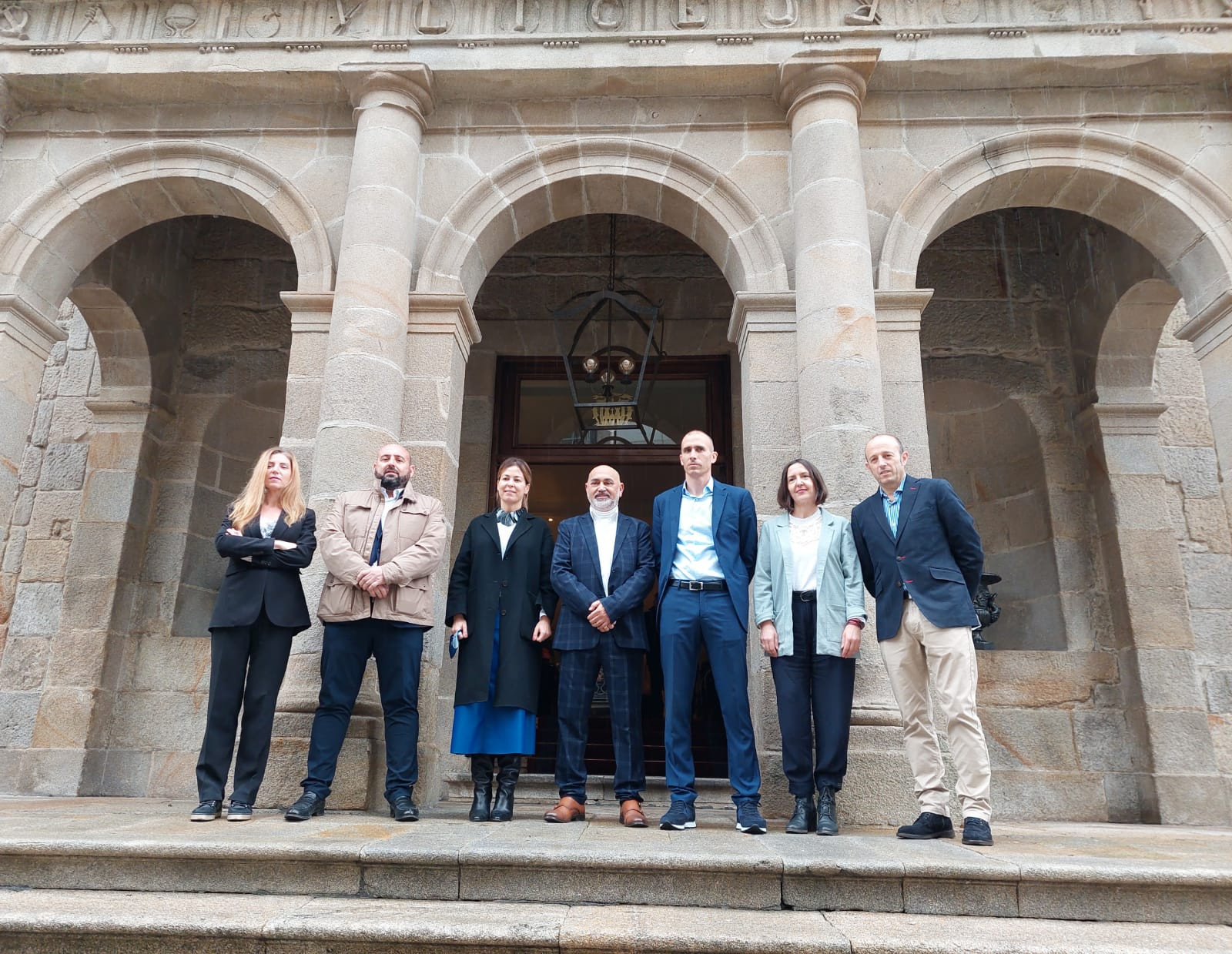 Asistentes a la presentación del documental Narcogallegos.