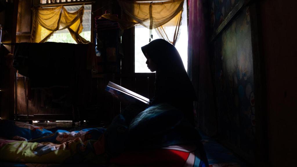 Mara, una joven indonesia.