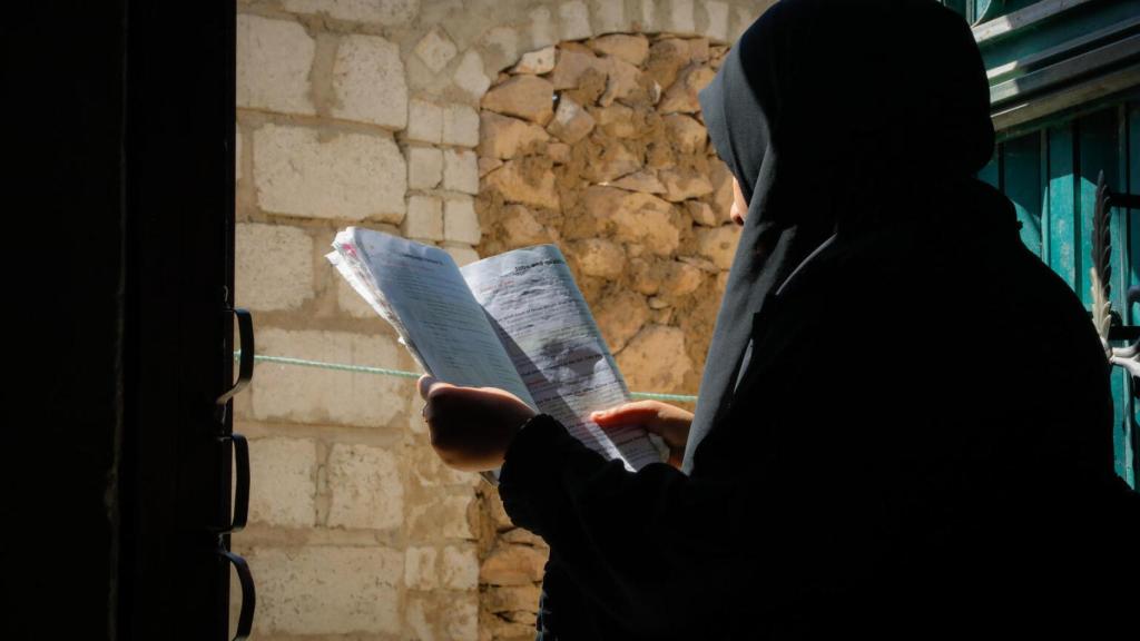 Asmaa, una joven yemení.