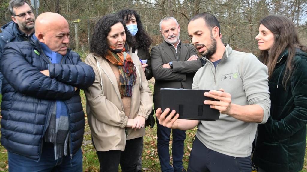 El paso de nutrias de Cambre, una infraestructura pionera en toda España