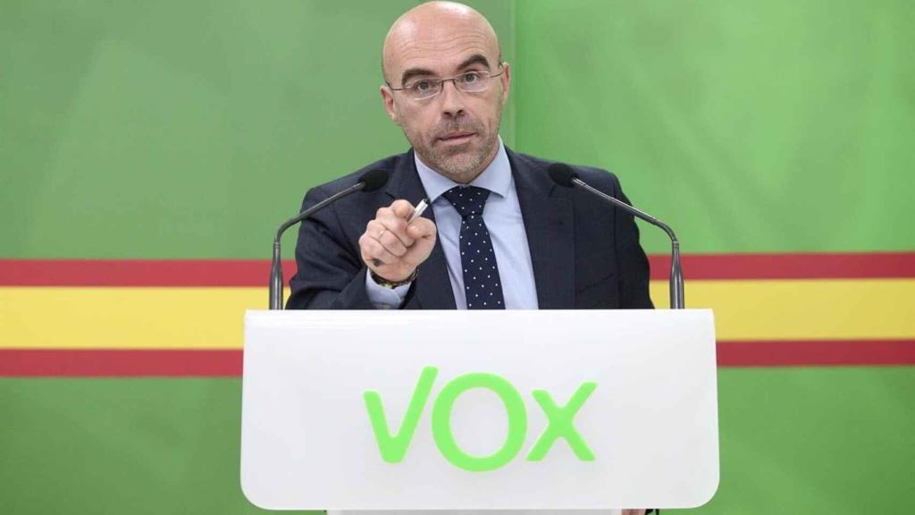 Imagen de archivo del vicepresidente primero de Acción Política de Vox y eurodiputado, Jorge Buxadé. EP