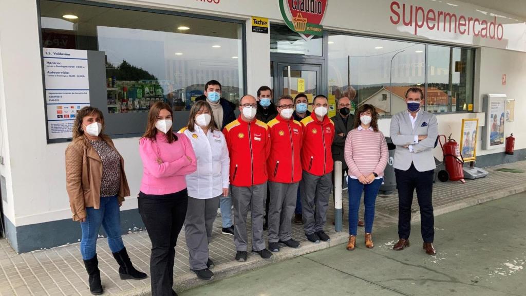 Inauguración de la nueva superficie en Valdoviño,