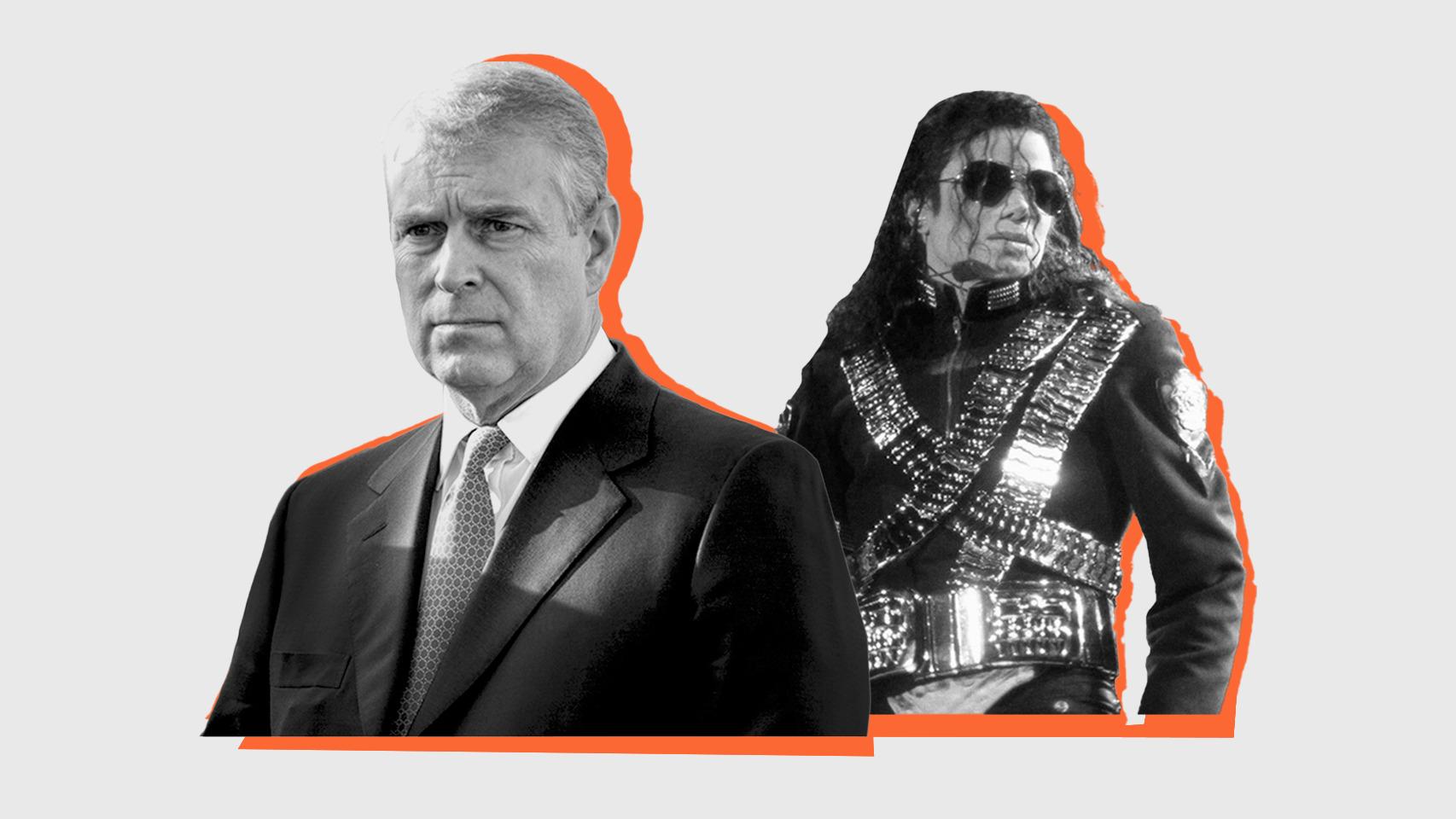 El príncipe Andrés y Michael Jackson tienen en común haber llegado a un acuerdo extrajudicial.