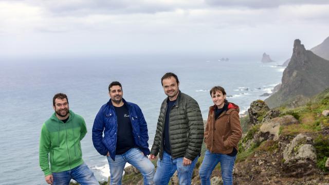 Equipo Envínate en Tenerife