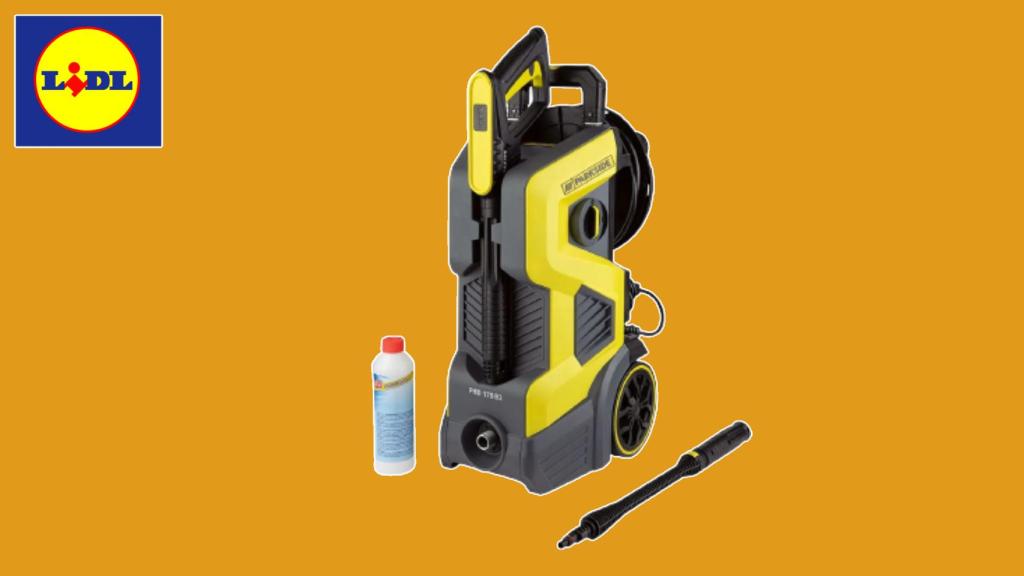 Así es la hidrolimpiadora de Lidl.