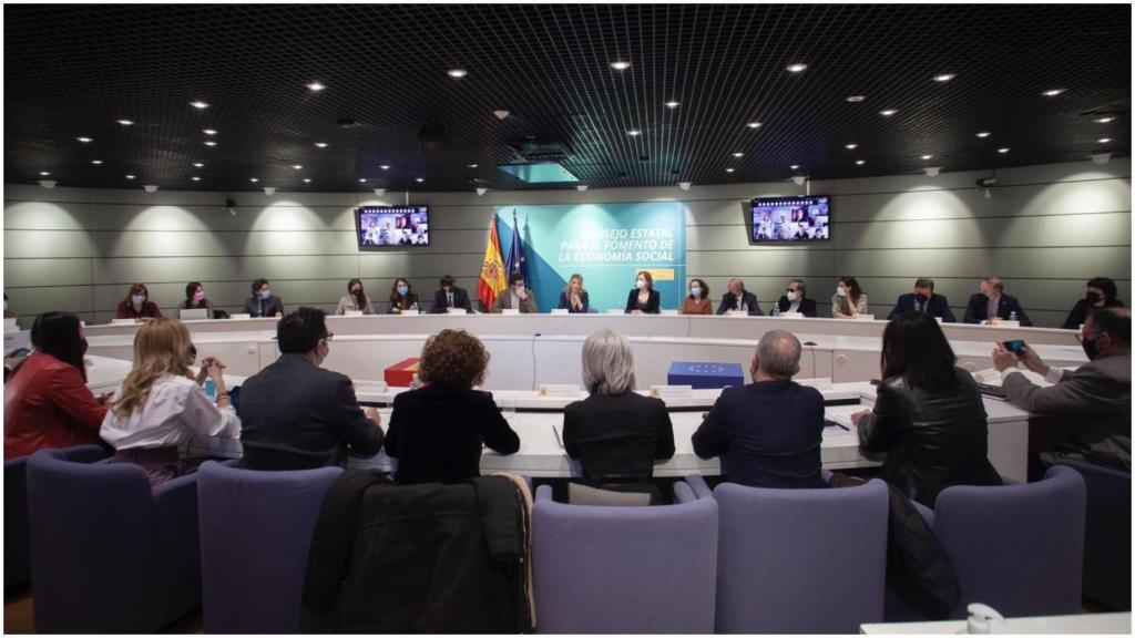 La clausura del Consejo Estatal de Fomento de la Economía Social.