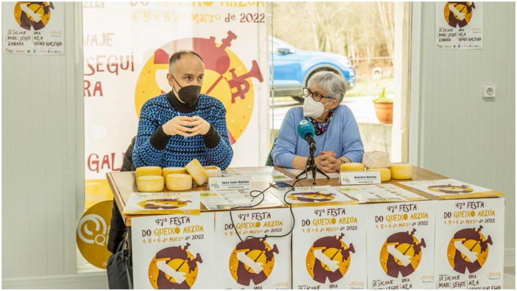 La presentación de la 47ª Festa do Queixo.