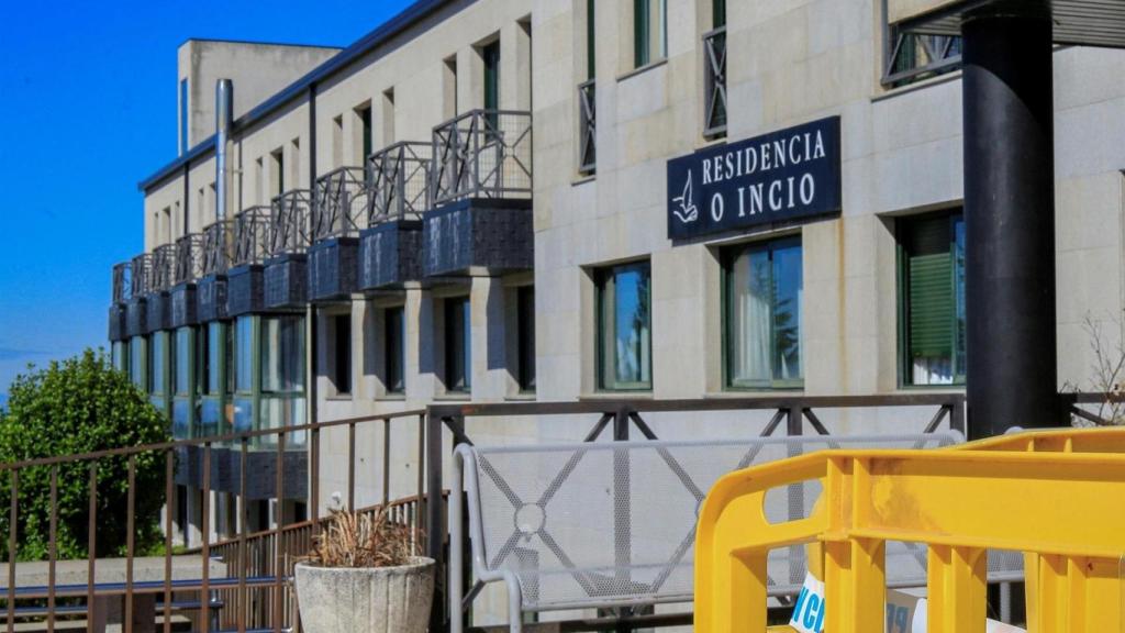 La residencia de mayores de O Incio en una foto de archivo.