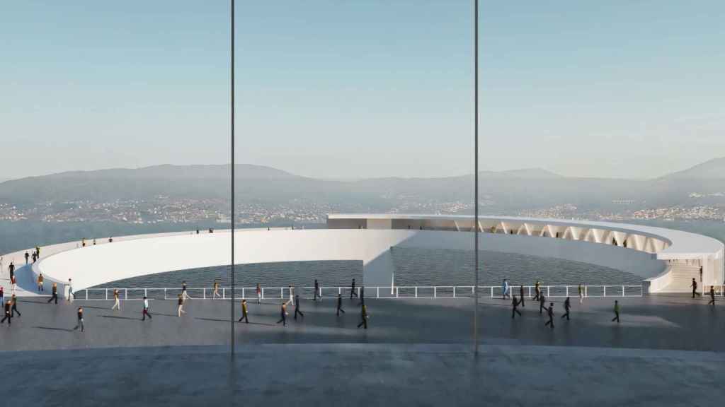 Infografía del ascensor Halo.