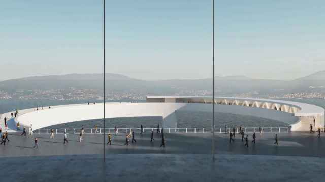 Infografía del ascensor Halo.