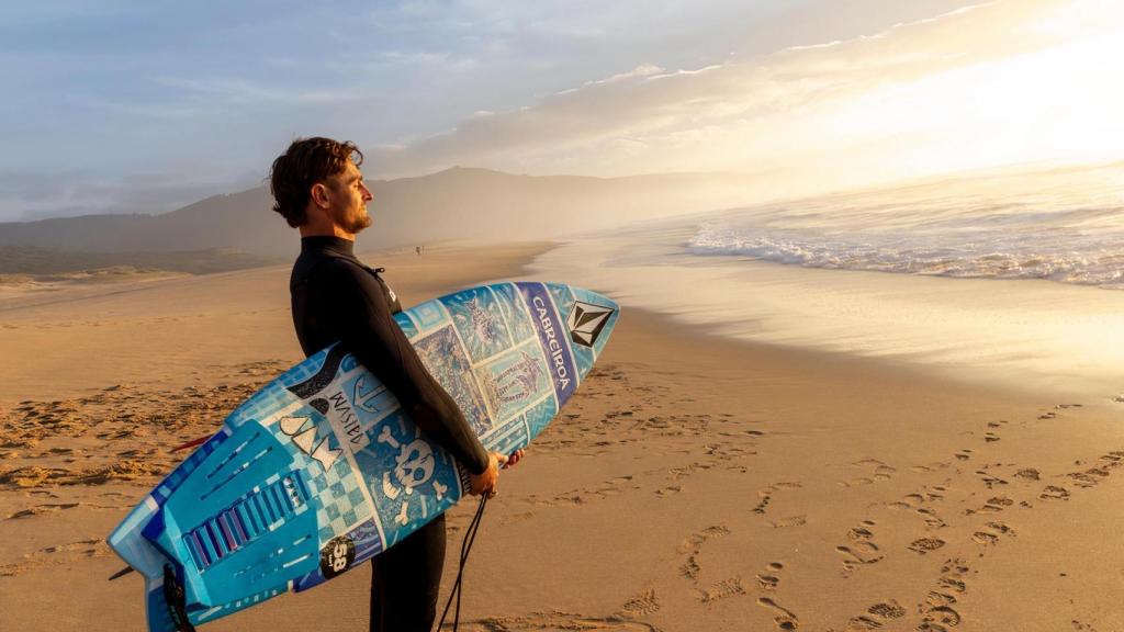 El surfista gallego Gony Zubizarreta.