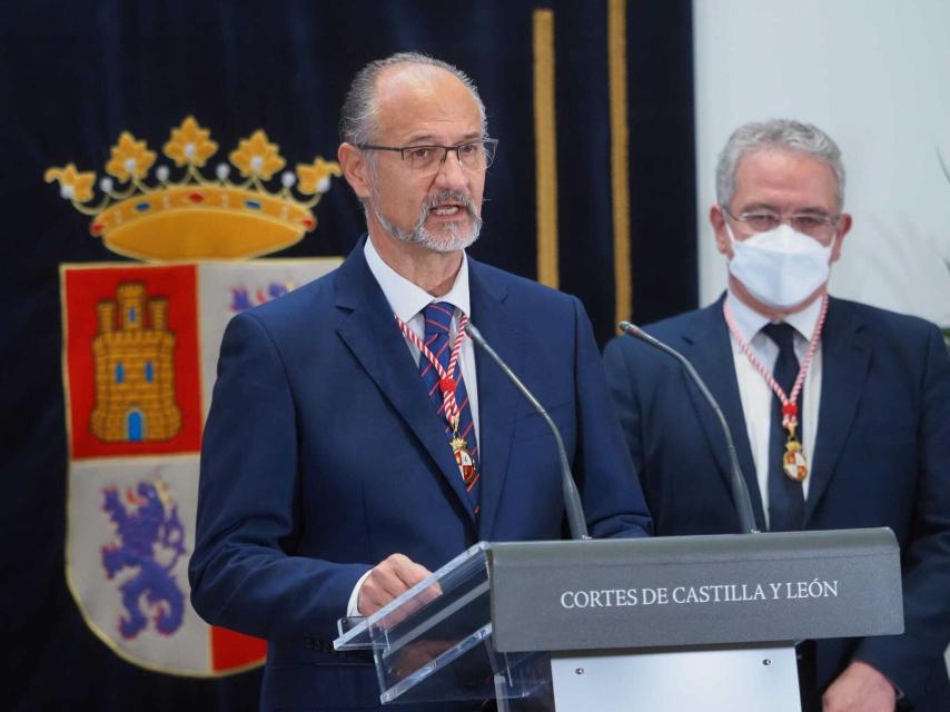 El expresidente de las Cortes, Luis Fuentes, en una imagen de archivo.