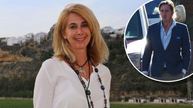 Carmen Janeiro y Luis Masaveu Herrero en un montaje de EL ESPAÑOL.