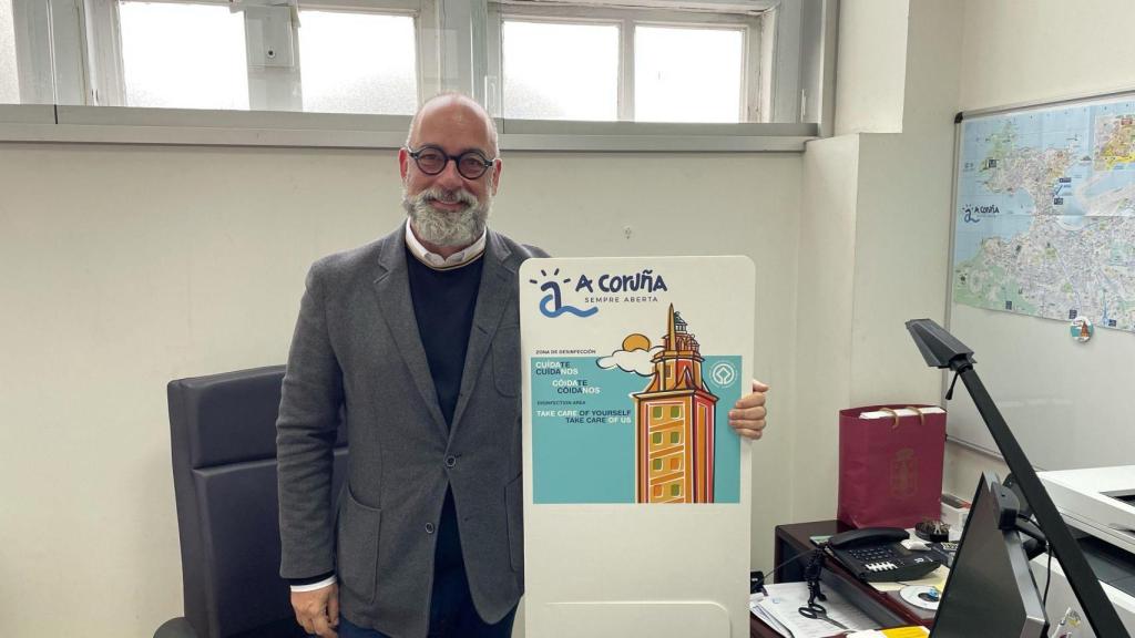 Moisés Jorge Naranjo, Gerente de Turismo de A Coruña