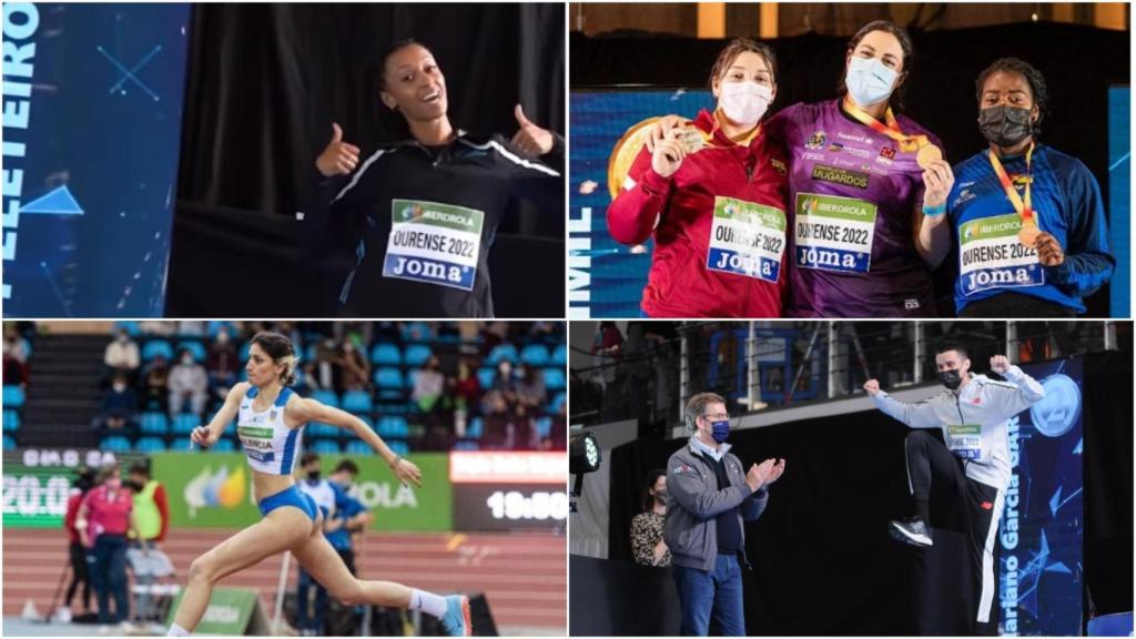 Tres oros y un bronce en el nacional de Ourense.