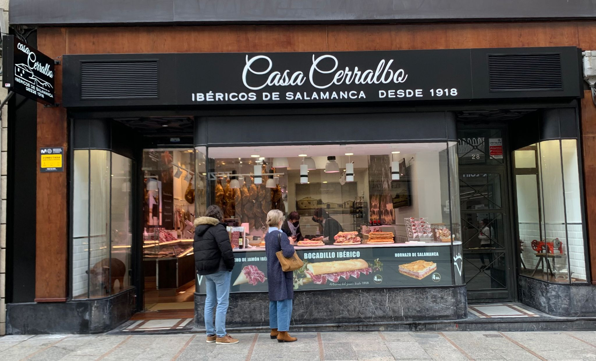 Fachada de Casa Cerralbo, en la calle Príncipe número 28.