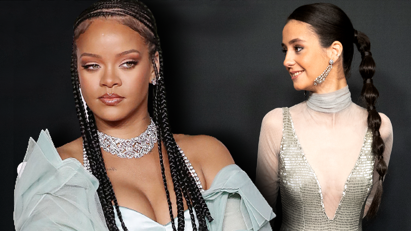 Imágenes del día: Rihanna eclipsa a Victoria Federica en su sorprendente 'selfie' juntas en París
