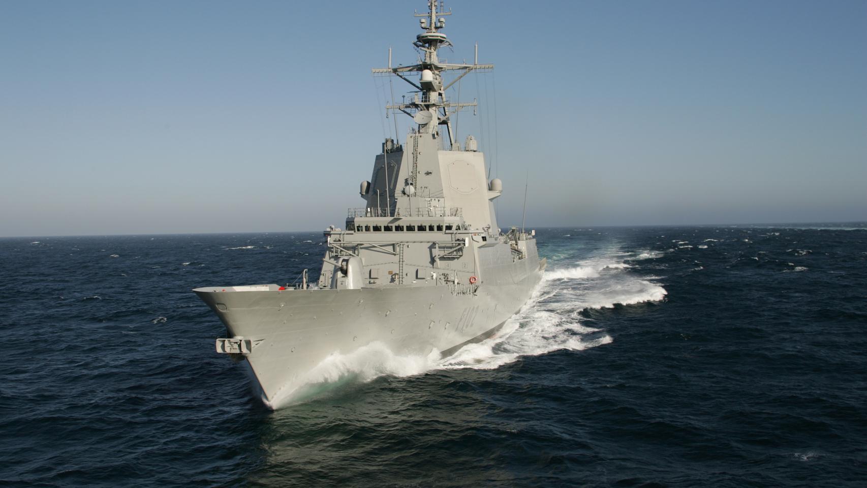 Fragata Almirante Juan de Borbón (F-102).