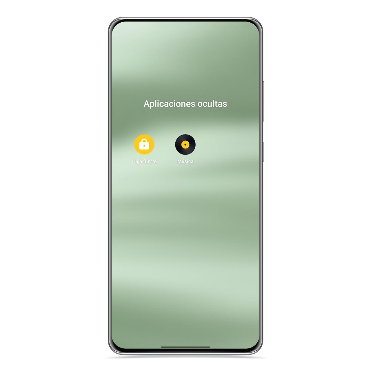 Aplicaciones ocultas en realme