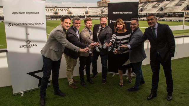 Presentación del evento en el Estadio Cartagonova.