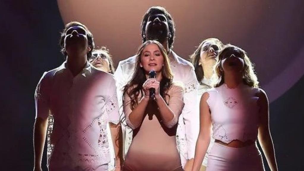 Rigoberta Bandini durante su actuación en el Benidorm Fest.