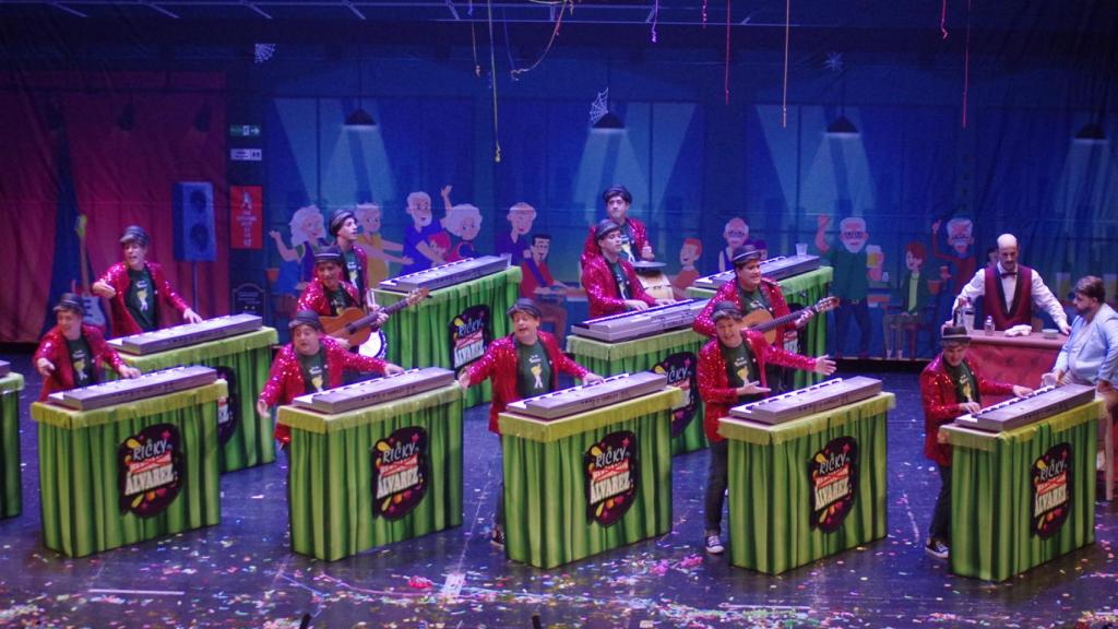 Los pianistas en la gran final.