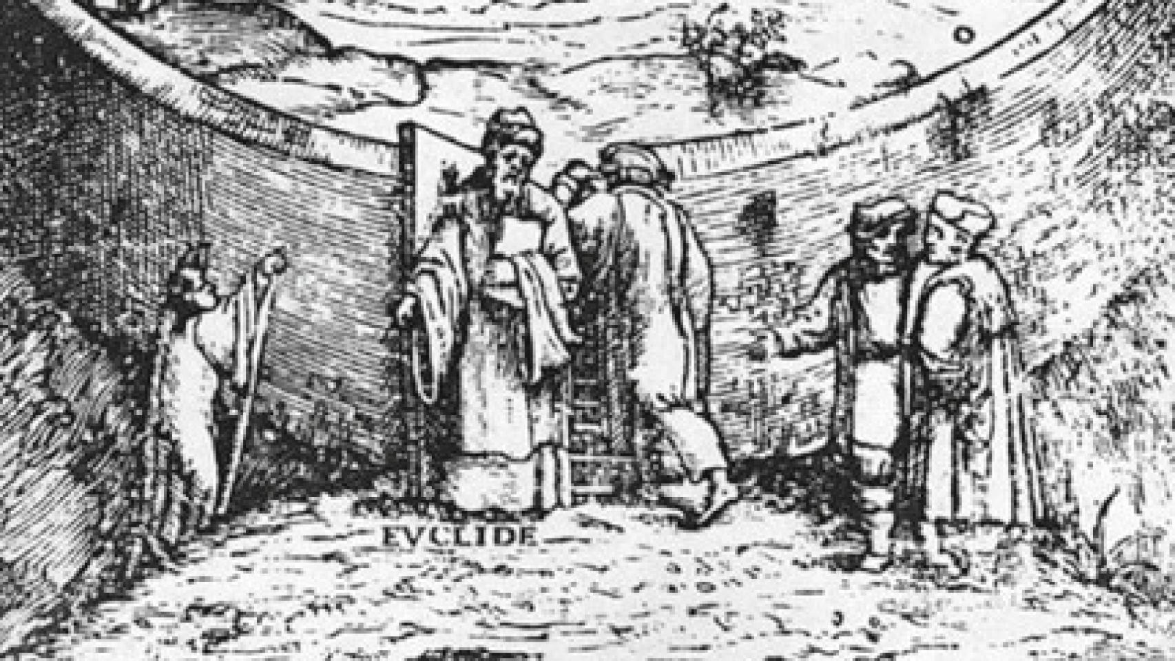 Detalle del frontispicio de 'Nova Scientia' (Venecia, 1537), de Niccolò Fontana Tartaglia