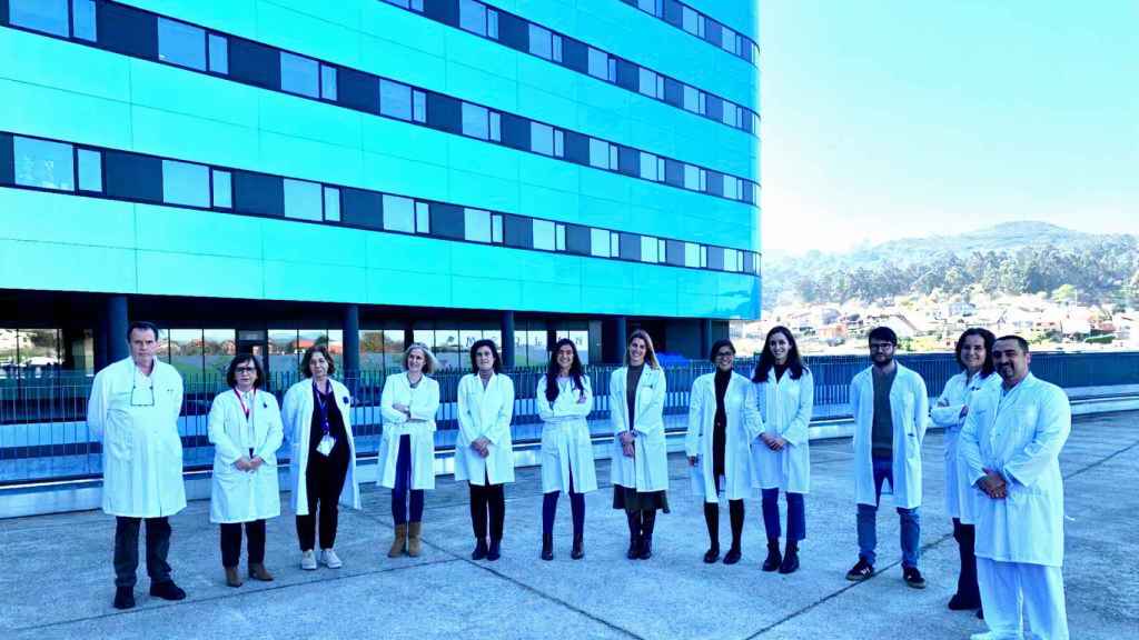 Profesionales del servicio de Radiología del Hospital Álvaro Cunqueiro.