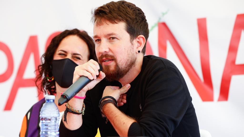 Pablo Iglesias en un acto público.