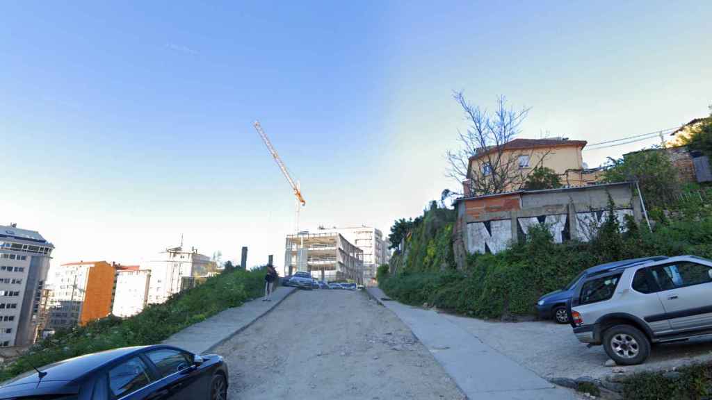 Calle Callao en Vigo.