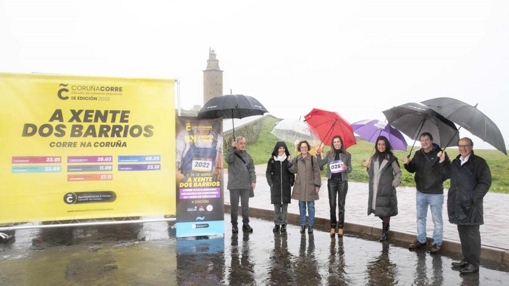 Presentación oficial de la X Carreira Popular Torre de Hércules y laII Andaina Solidaria.