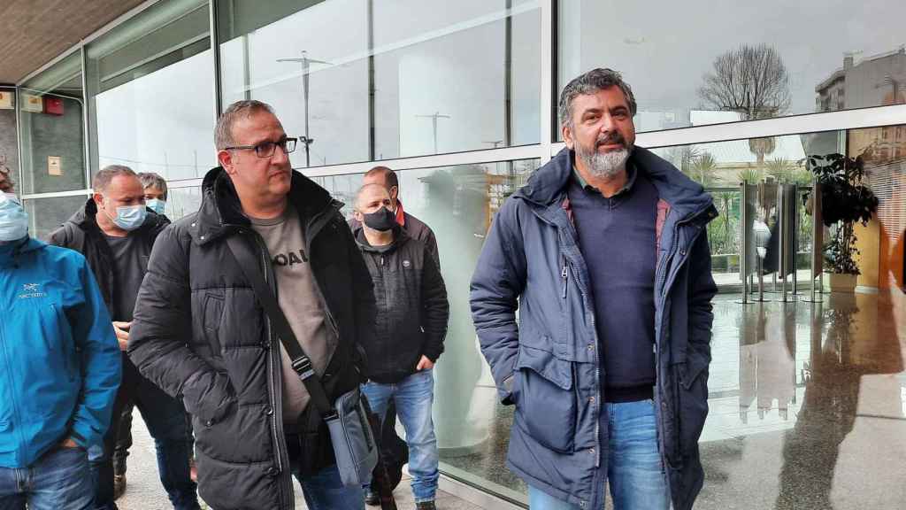 Rafael Pérez Castro y Ramón Sarmiento.